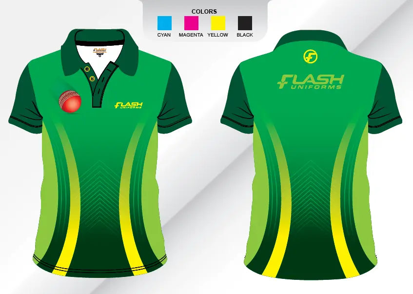 Custom Sublimated Cricket Polo Shirt SP31 Sublimation